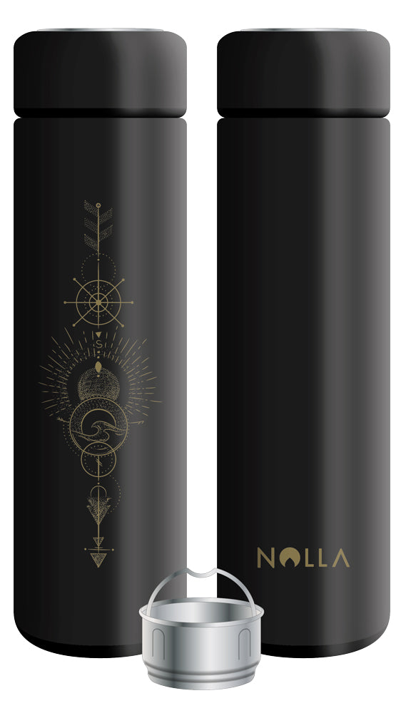 Infuseur Bouteille Isotherme - Chaman Noir