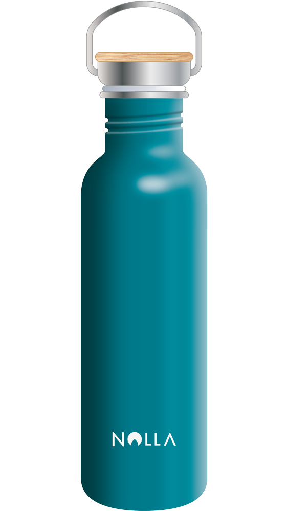 Inox Bottle 75cl Teal - Protect Ocean Cap Ferret