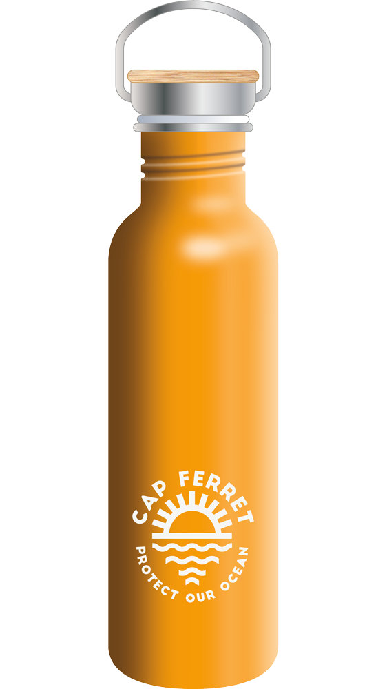 Botella Inox 75cl Amarilla - Protect Ocean Cap Ferret
