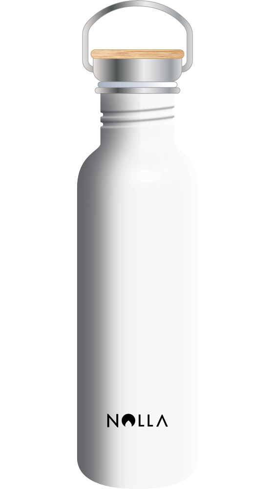 Bouteille Inox 75cl Blanc - Protect Océan Les Landes