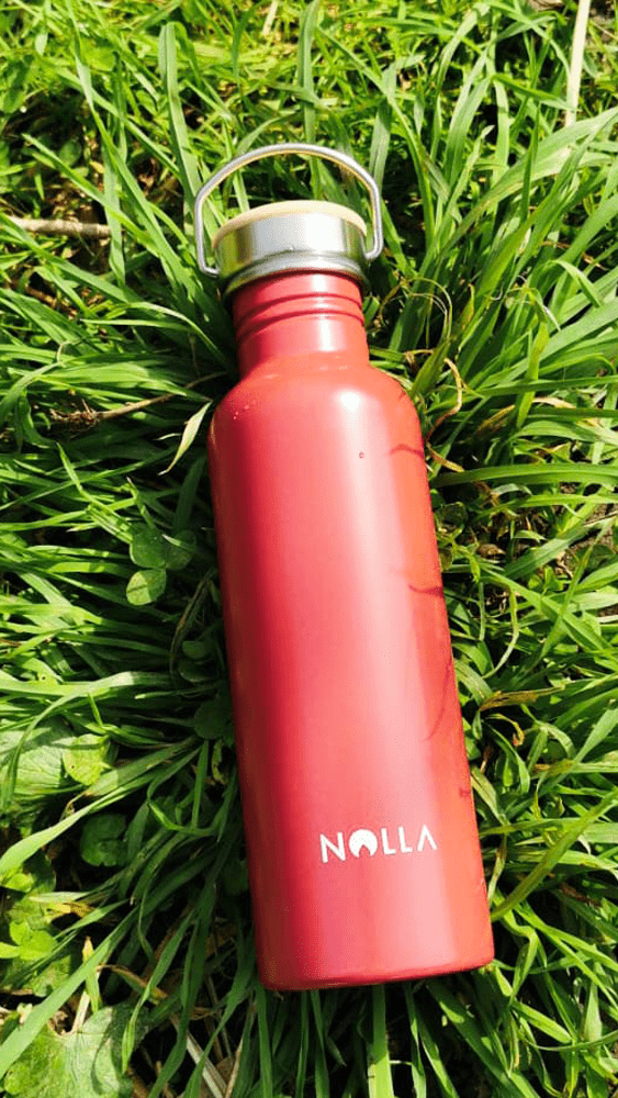 Inox Bottle 75cl - Polished Burgundy