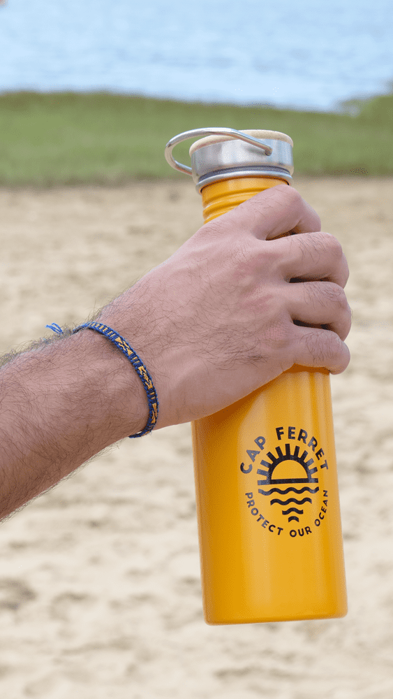 Botella Inox 75cl Amarilla - Protect Ocean Cap Ferret