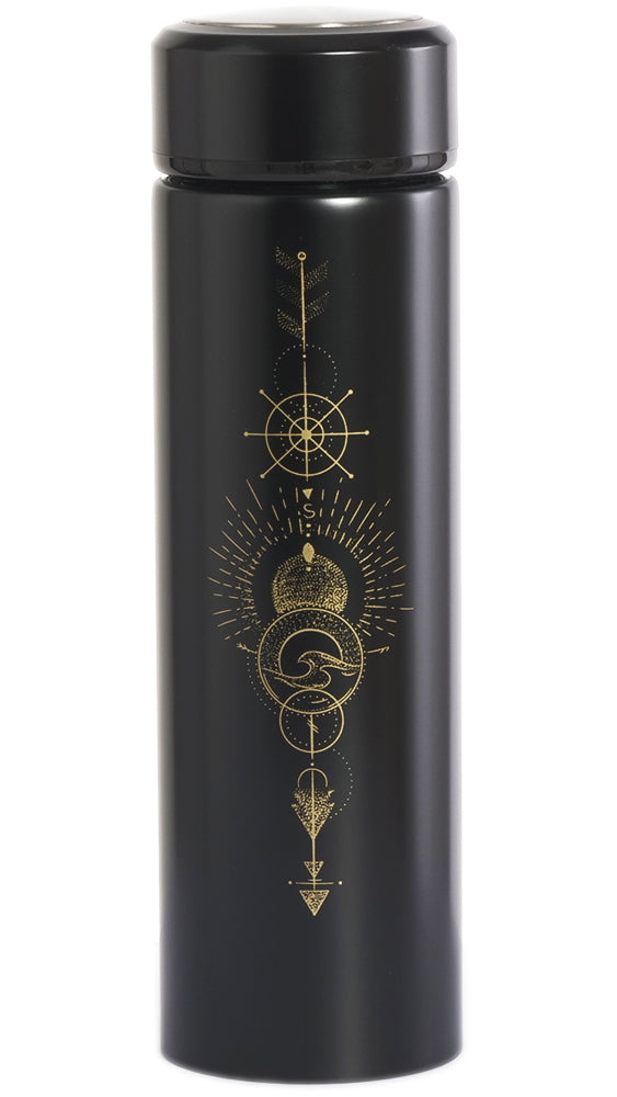 Infuseur Bouteille Isotherme - Chaman Noir