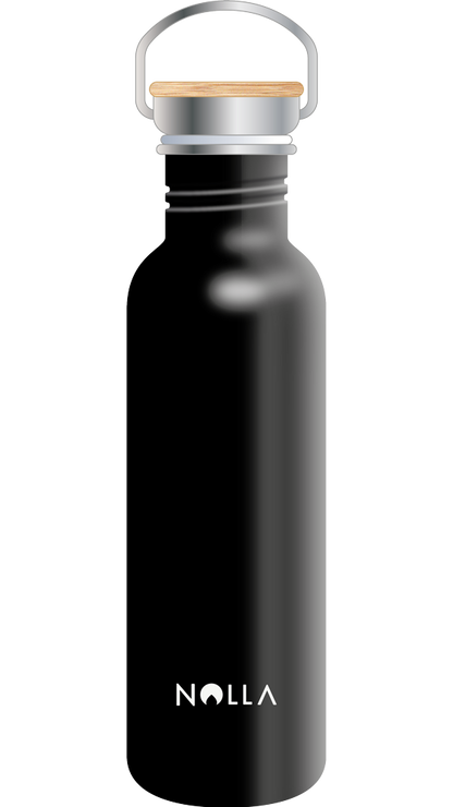 Bouteille Inox 75cl Noir - Protect Océan Cap Ferret