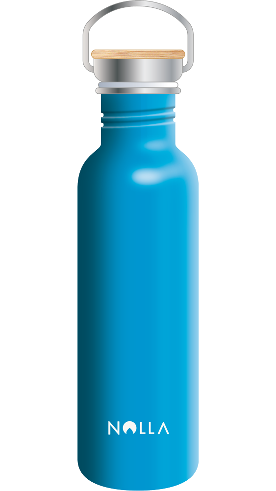Bouteille Inox 75cl Cyan - Protect Océan Cap Ferret