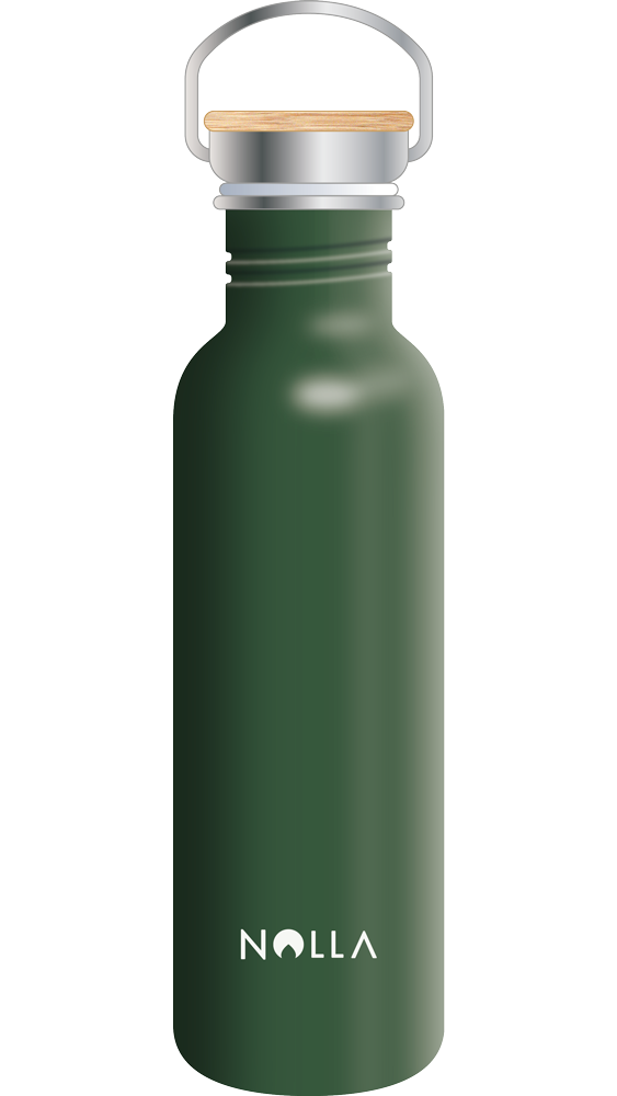 Bouteille Inox 75cl Kaki - Protect Océan Cap Ferret