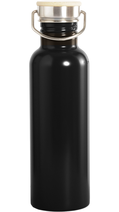 Bouteille Inox 75cl - Teintée Noir