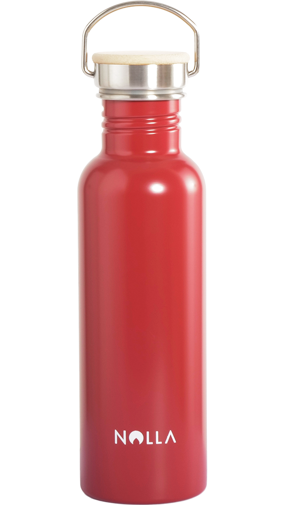 Inox Bottle 75cl - Polished Burgundy