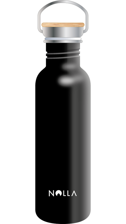 Botella Inox 75cl Negra - Protect Ocean Les Landes