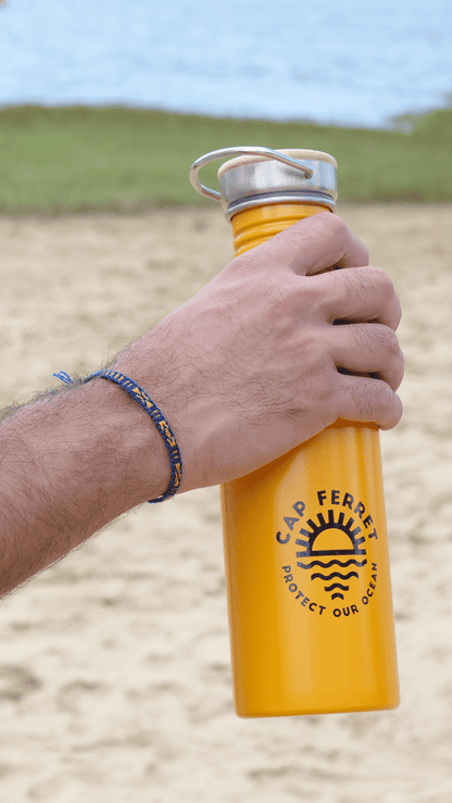 Botella Inox 75cl Amarilla - Protect Ocean Cap Ferret