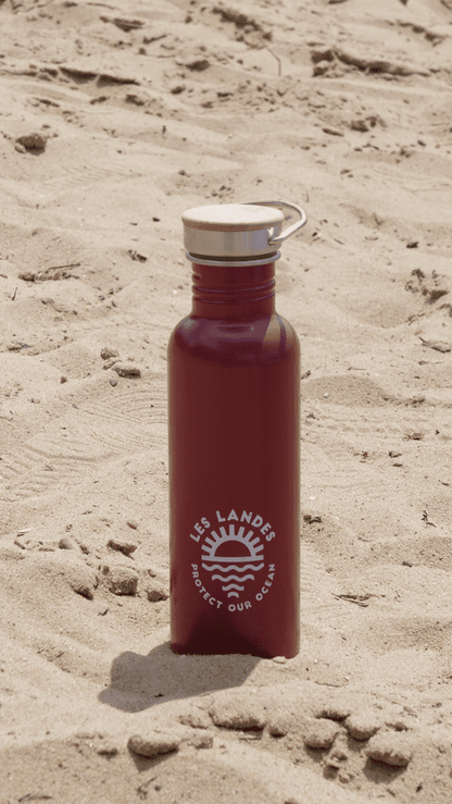Botella Inox 75cl Borgoña - Protect Ocean Les Landes